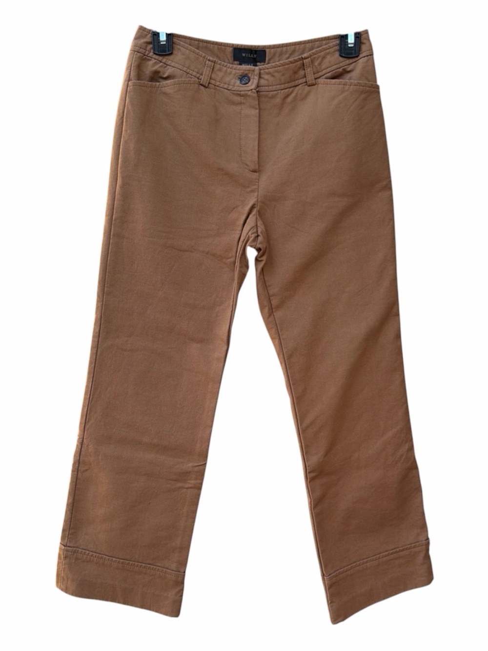 Willy Camel Crop Pants Women Size Small